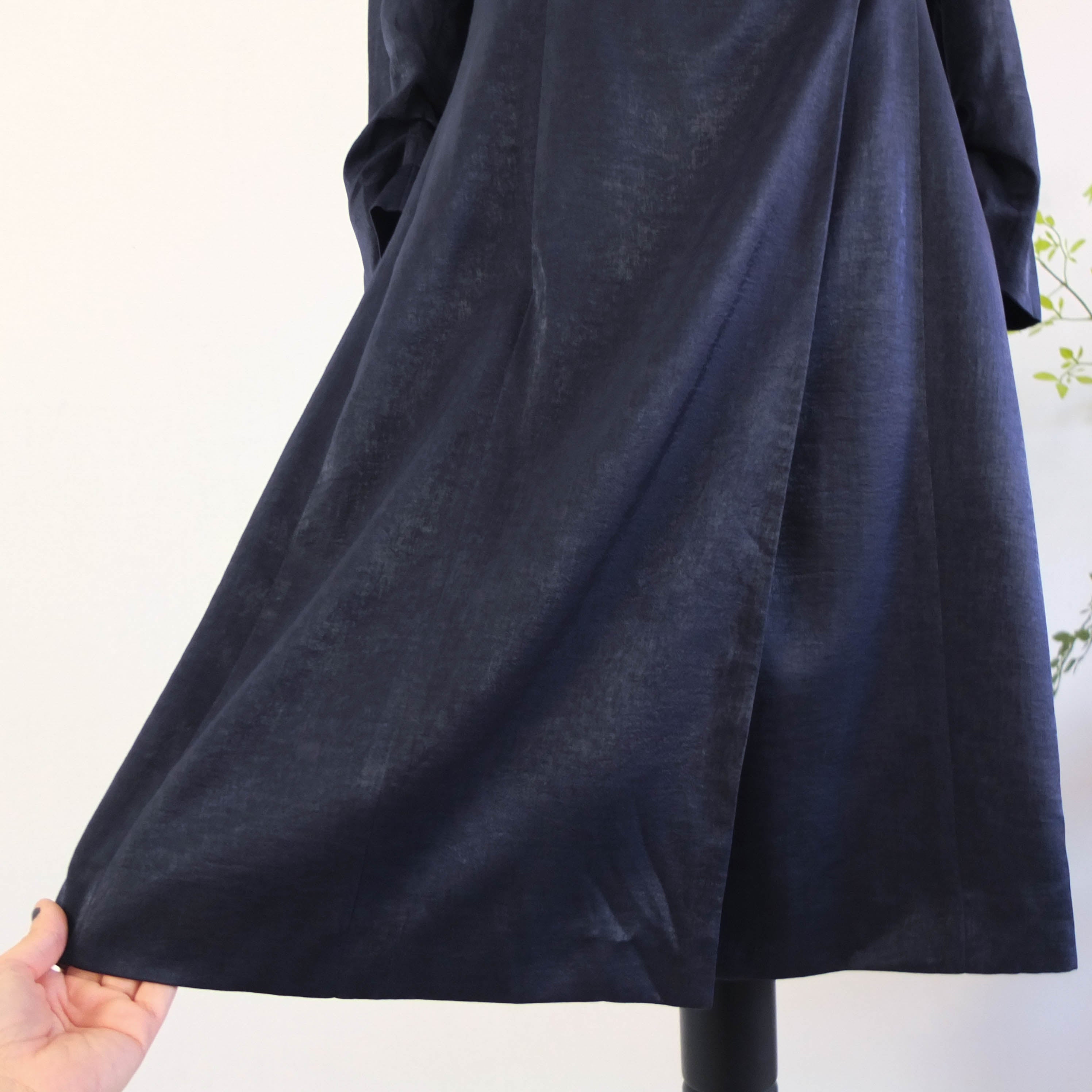 Vintage 90s navy blue blazer dress - Size L RebecaVintageShop