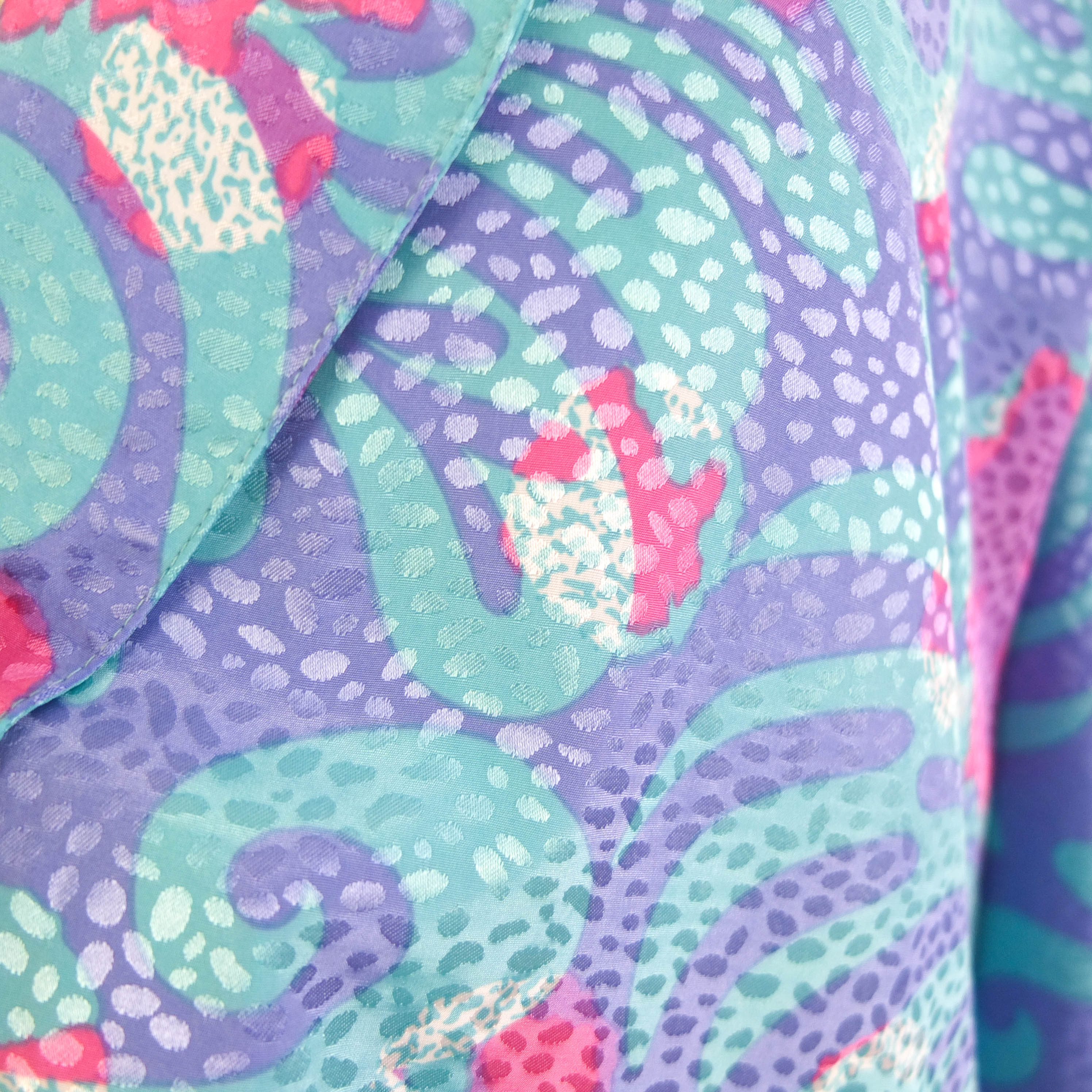 80s abstract print oversized blazer - Size L/XL RebecaVintageShop