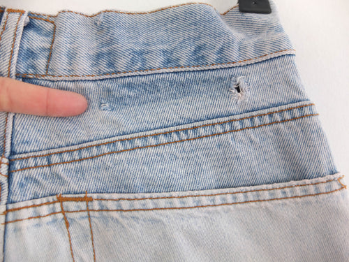 Vaquero vintage de cintura alta en azul claro RebecaVintageShop