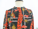 Vintage 70s floral mod mini dress with long sleeve - Size M RebecaVintageShop