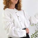 Vintage 90s Austrian dirndl shirt - Size 2XL 3XL - Unisex RebecaVintageShop
