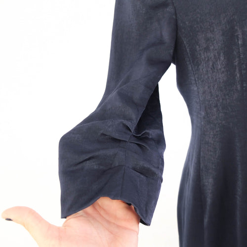 Vintage 90s navy blue blazer dress - Size L RebecaVintageShop