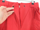 Pantalón de cintura alta rojo 80s vintage de  Burberrys