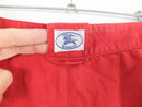 Pantalón de cintura alta rojo 80s vintage de  Burberrys