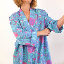 80s abstract print oversized blazer - Size L/XL RebecaVintageShop