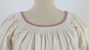 Vestido manga abullonada vintage 70s estilo campesina
